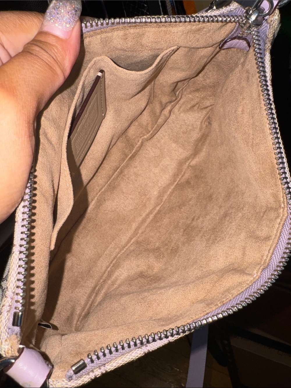 Coach Lonnie Baguette crossbody - Picture 12 of 16